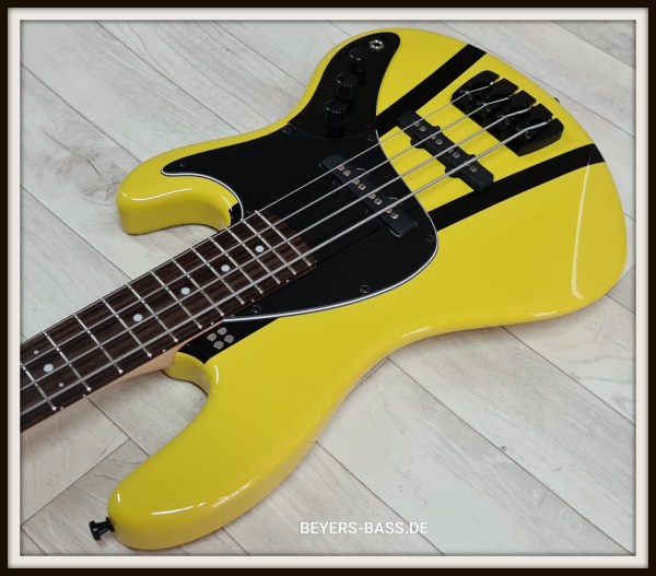 Preview: Sandberg California II TT4 Lionel Shortscale, Custom Color Letterbox Yellow Highgloss+Black Stripes